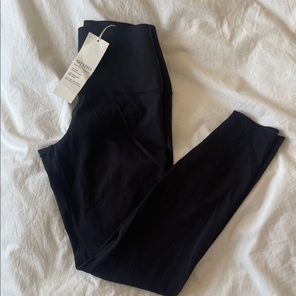NEW Women's Black High-Waisted Leggings - Picture 16 of 16